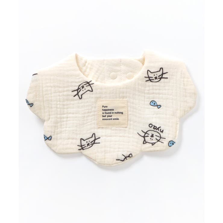 ねこ・うさぎガーゼスタイ | F.O.Online Store | 詳細画像2 