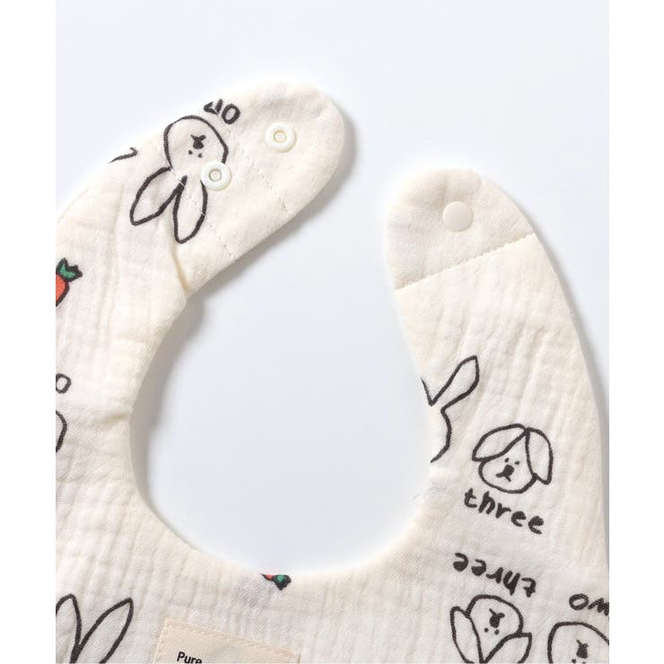 ねこ・うさぎガーゼスタイ | F.O.Online Store | 詳細画像5 