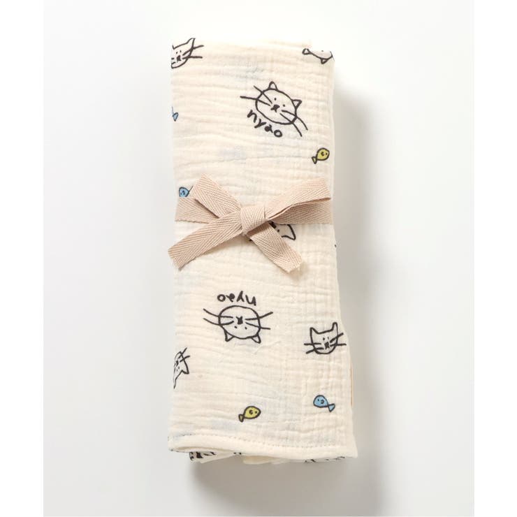 ねこ・うさぎガーゼブランケット | F.O.Online Store | 詳細画像6 