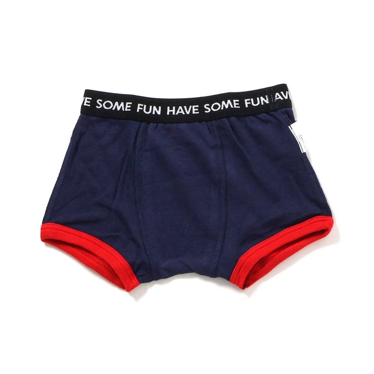 ネイビーブルー | 無地・ボーダーボクサーパンツ | F.O.Online Store