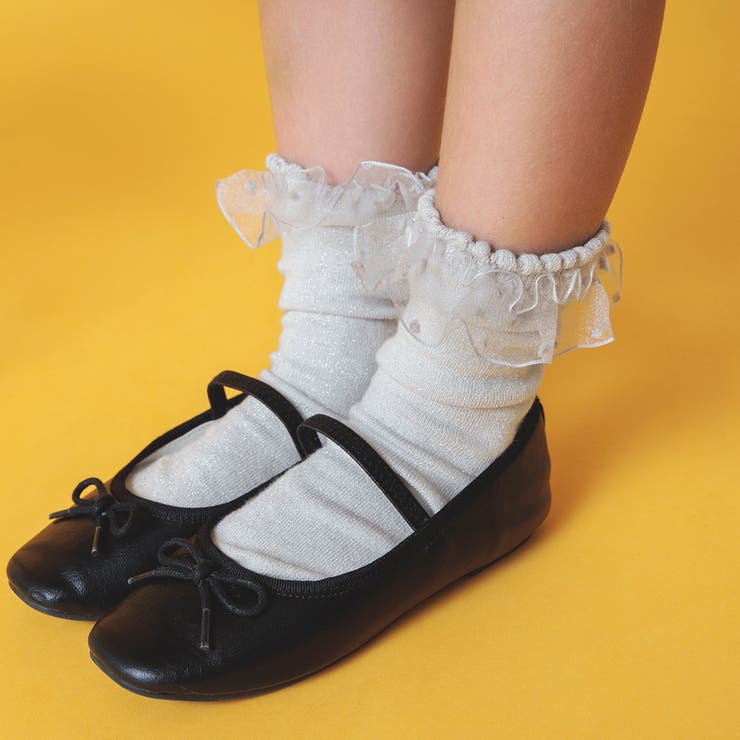 GIRLSチュールラメソックス[品番：FOKK0017734]｜F.O.Online