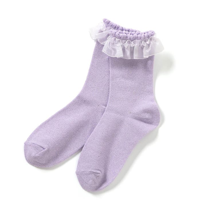 ラベンダー | チュールフリルソックス | F.O.Online Store