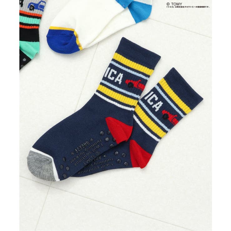 ブルー | TOMICA×BREEZE 3柄ソックス | F.O.Online Store