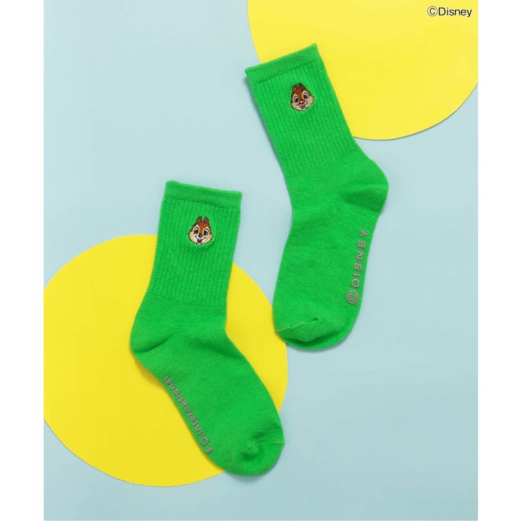 グリーン | ディズニーキャラクター バラエティソックス | F.O.Online Store
