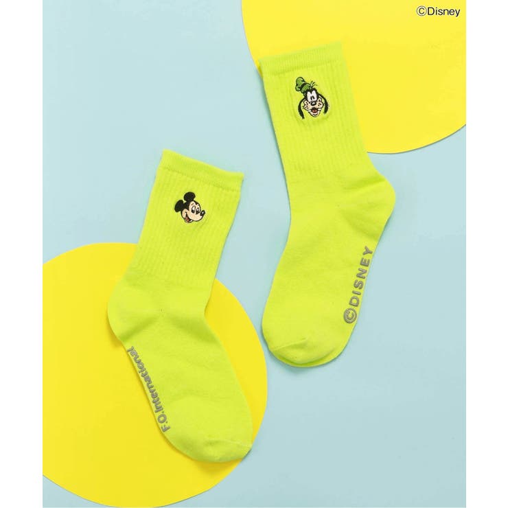 イエロー | ディズニーキャラクター バラエティソックス | F.O.Online Store