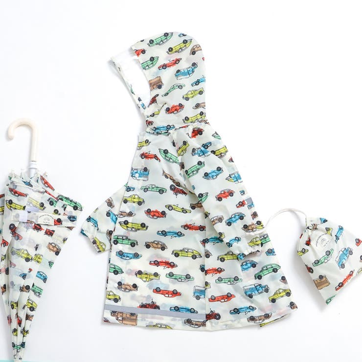 オフホワイト | 4柄レインコート | F.O.Online Store