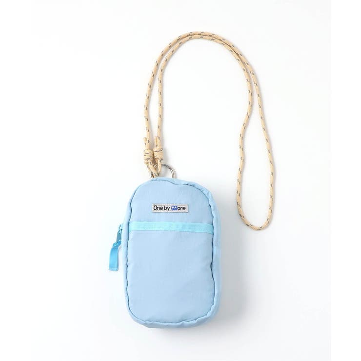ブルー | one by more ネックポーチ | F.O.Online Store