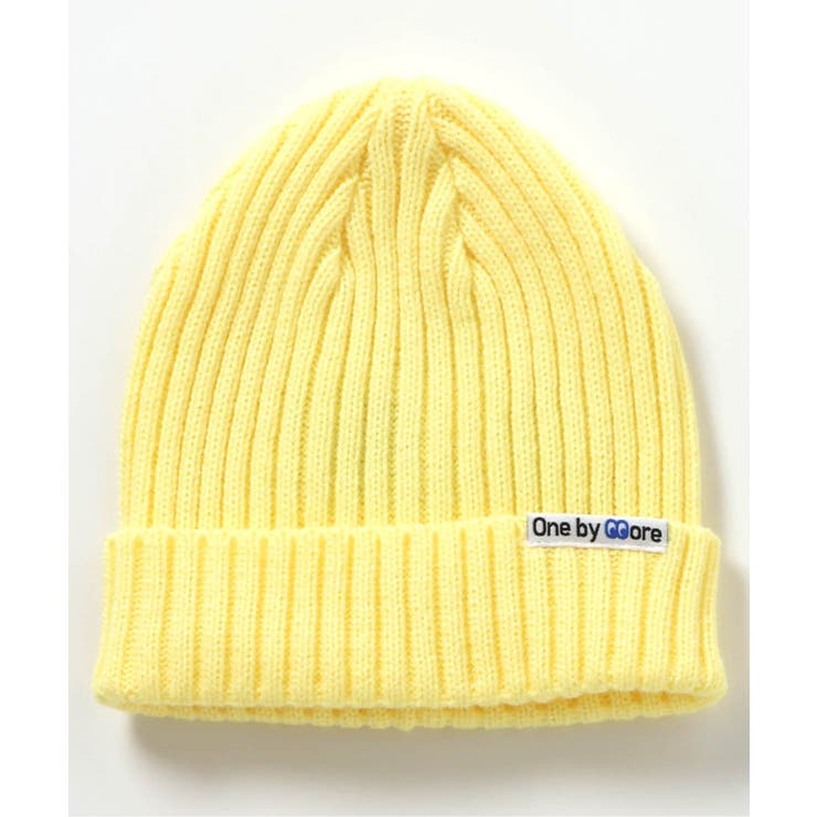 イエロー | one by more カラバリニット帽 | F.O.Online Store