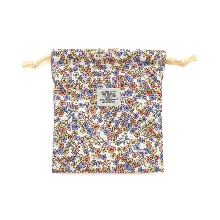 花柄 | 巾着(S) | F.O.Online Store