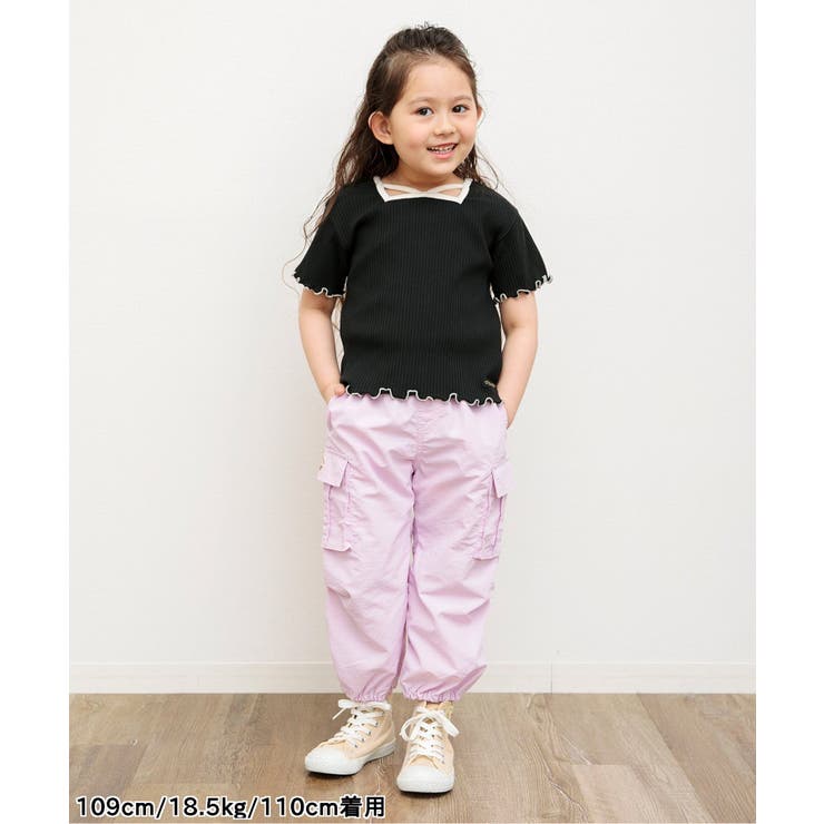 【リンク】前後2wayメロウリブTシャツ | F.O.Online Store | 詳細画像3 