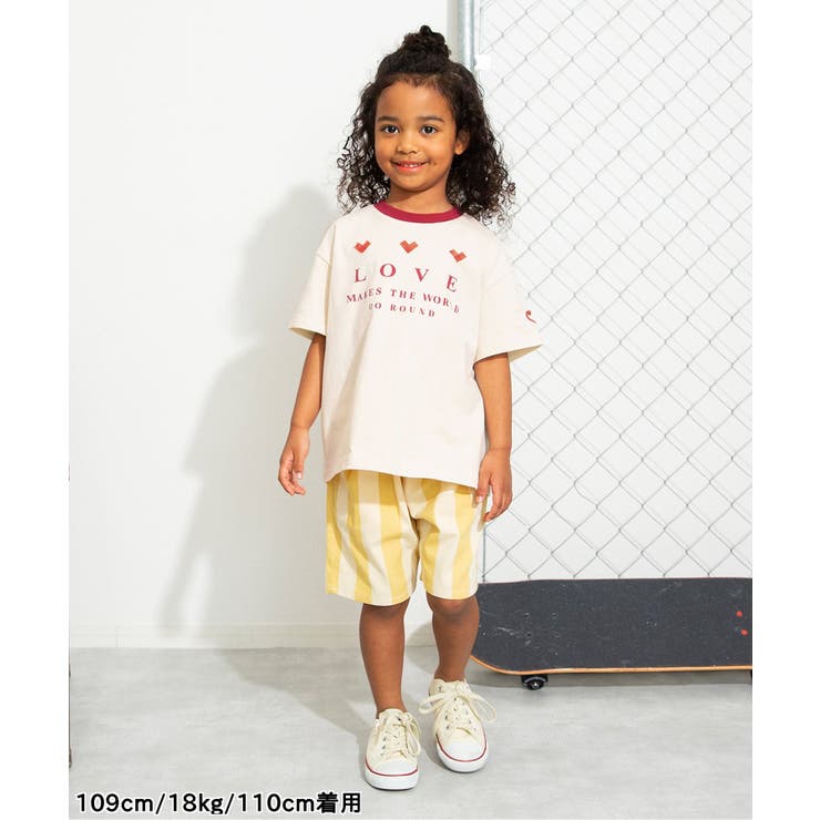 袖ハート4色4柄Tシャツ | F.O.Online Store | 詳細画像10 