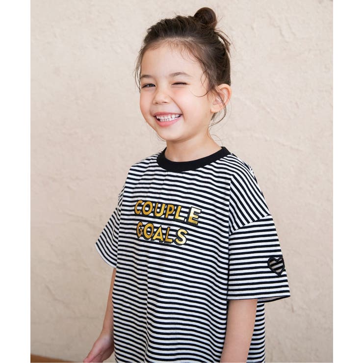 ボーダー柄 | 袖ハート4色4柄Tシャツ | F.O.Online Store