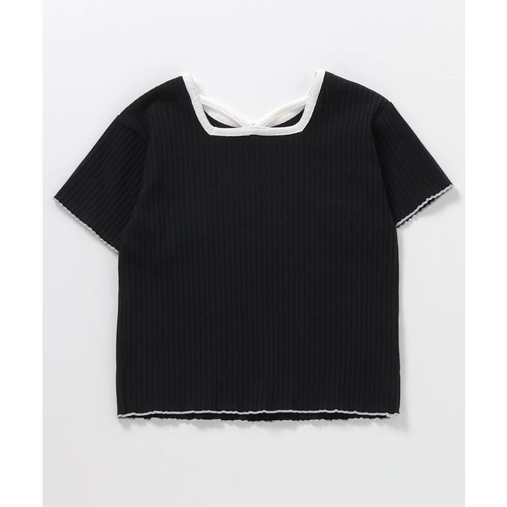 【リンク】前後どっちも着れる メロウリブTシャツ | F.O.Online Store | 詳細画像2 