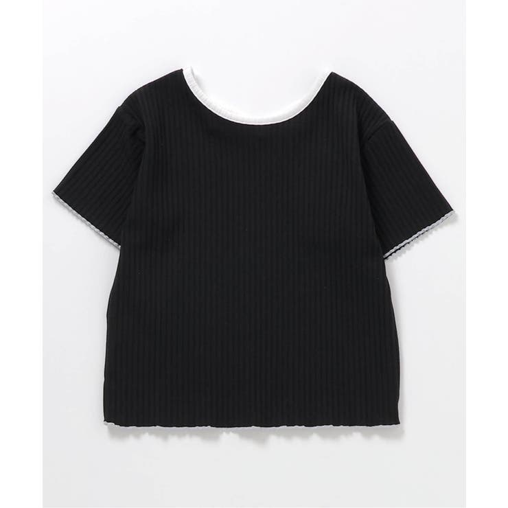 【リンク】前後どっちも着れる メロウリブTシャツ | F.O.Online Store | 詳細画像3 