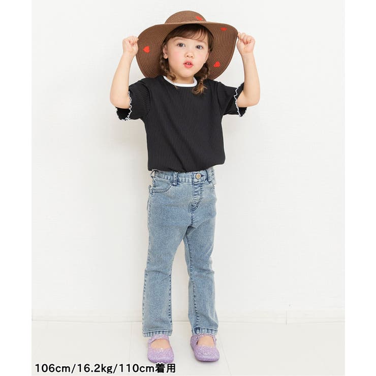 【リンク】前後どっちも着れる メロウリブTシャツ | F.O.Online Store | 詳細画像4 