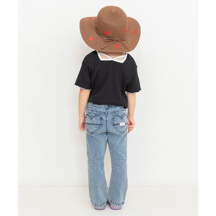 【リンク】前後どっちも着れる メロウリブTシャツ | F.O.Online Store | 詳細画像5 