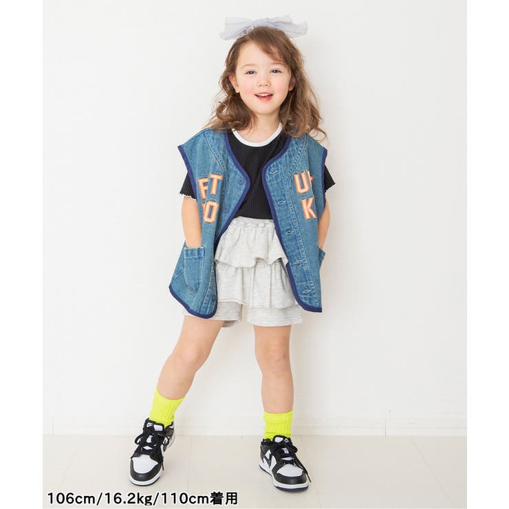 【リンク】前後どっちも着れる メロウリブTシャツ | F.O.Online Store | 詳細画像6 
