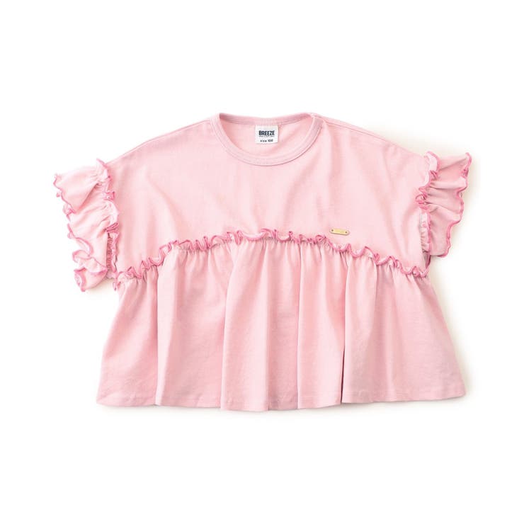 ピンク | 【リンク】カラバリフリルTシャツ | F.O.Online Store