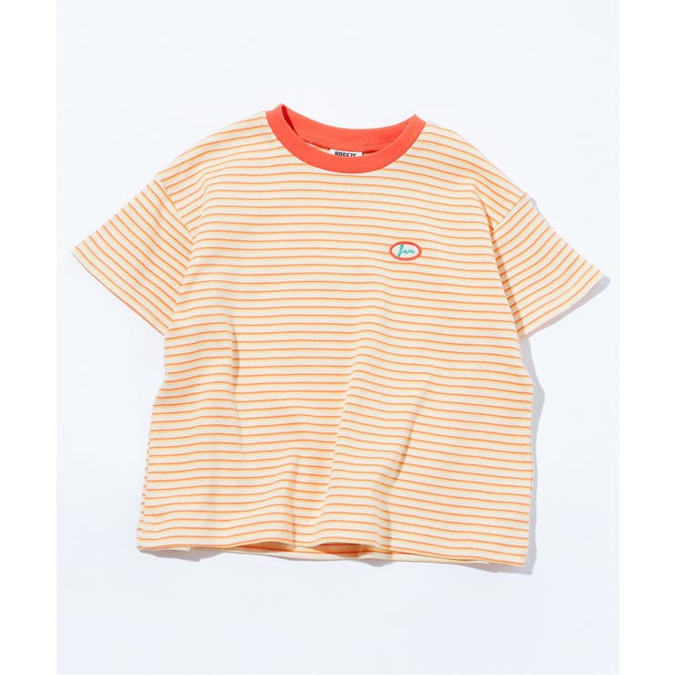 イエロー | ミジンボーダーTシャツ | F.O.Online Store