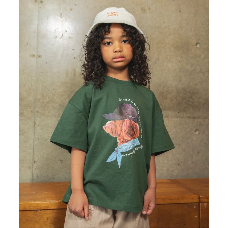 ダークグリーン | 【リンク】B NEWJACK グラフィックTシャツ | F.O.Online Store