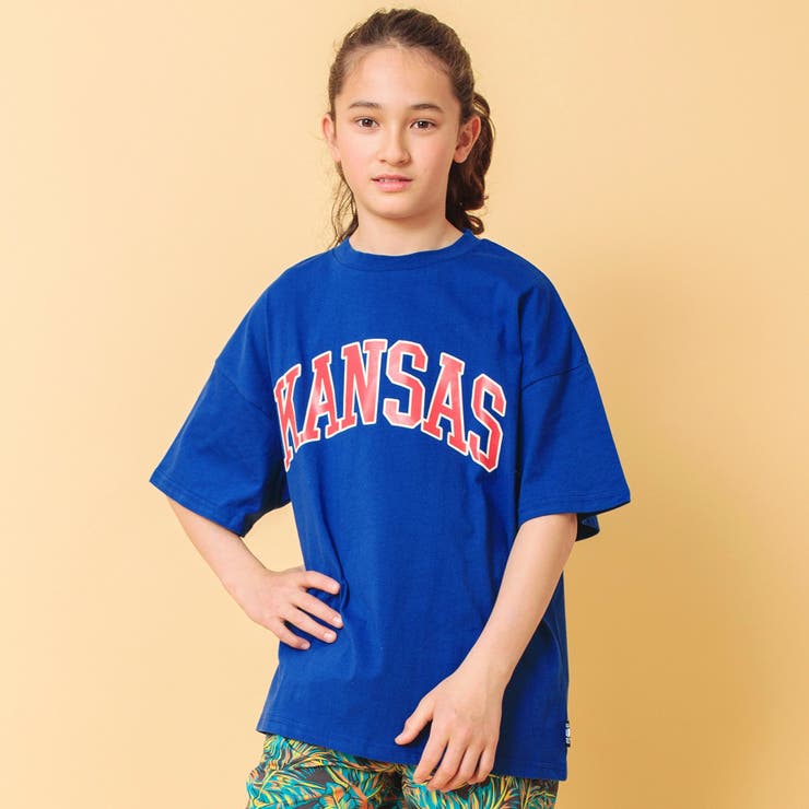 ブルー | WEB限定  ジュニア光沢ラバーロゴTシャツ | F.O.Online Store