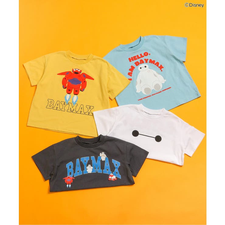 WEB限定 【ディズニー】BAY MAX/Tシャツ[品番：FOKK0022528