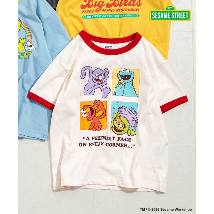 WEB限定 セサミストリートTシャツ | F.O.Online Store | 詳細画像1 