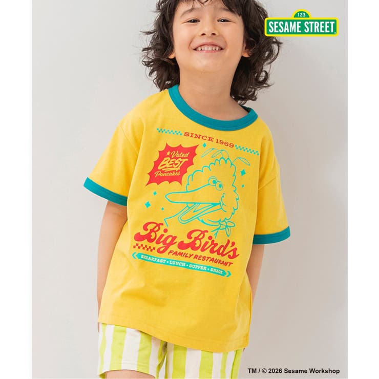 イエロー | WEB限定 セサミストリートTシャツ | F.O.Online Store