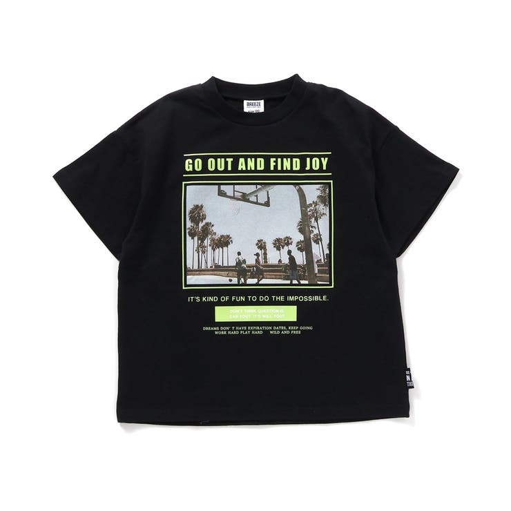 ブラック | WEB限定  ジュニア転写プリントTシャツ | F.O.Online Store