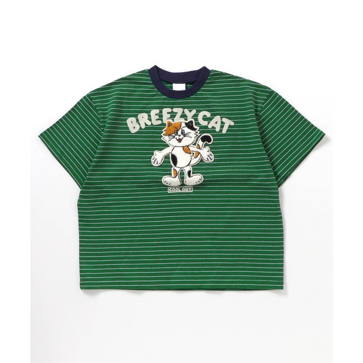 BREEZY CATS サガラワッペンTシャツ | F.O.Online Store | 詳細画像3 
