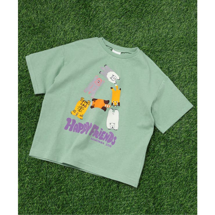 カーキ | 【リンク】旭山動物園応援商品 バリエーションTシャツ | F.O.Online Store