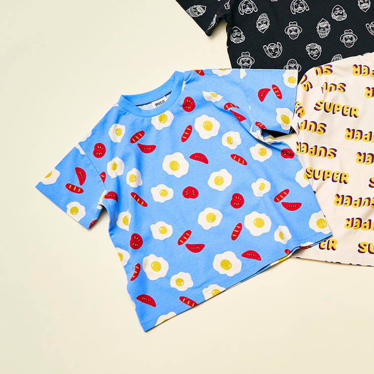 ブルー | WEB限定  総柄POプリントシャツ | F.O.Online Store
