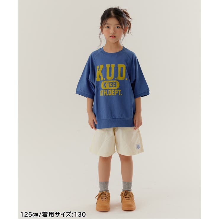 WEB限定  KUDOZ.B ラグランカレッジ半袖スウェット | F.O.Online Store | 詳細画像4 
