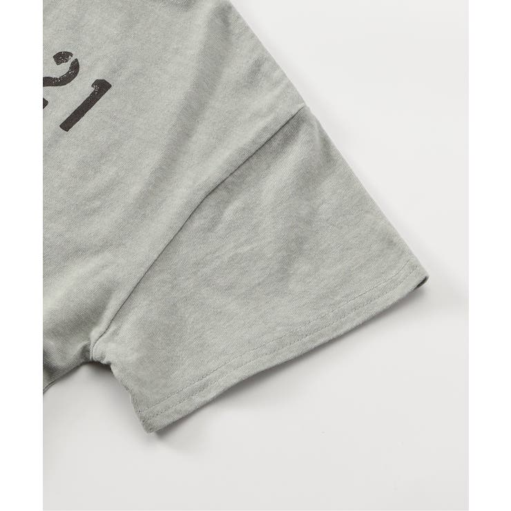 WEB限定  KUDOZ.B ステンシルプリント風Tシャツ | F.O.Online Store | 詳細画像10 