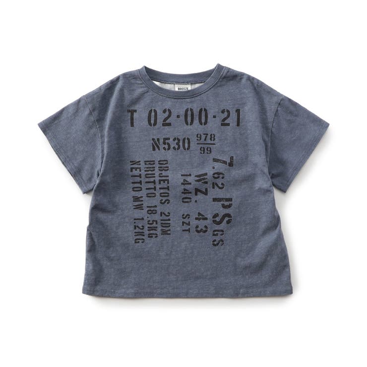 WEB限定  KUDOZ.B ステンシルプリント風Tシャツ | F.O.Online Store | 詳細画像2 
