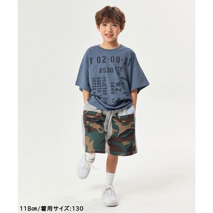 WEB限定  KUDOZ.B ステンシルプリント風Tシャツ | F.O.Online Store | 詳細画像4 