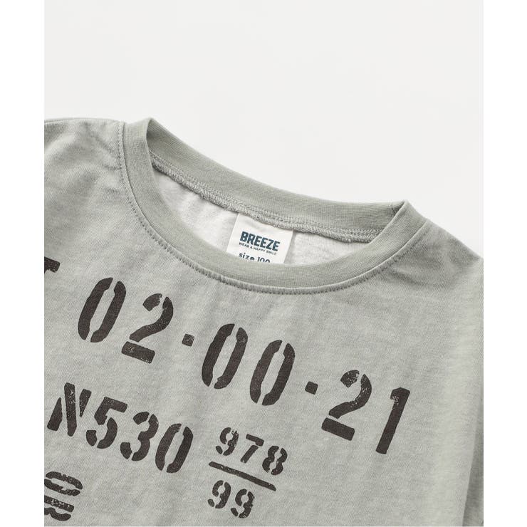 WEB限定  KUDOZ.B ステンシルプリント風Tシャツ | F.O.Online Store | 詳細画像8 