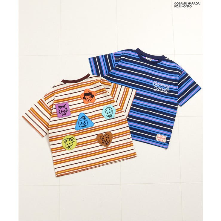 WEB限定 【OSAMU GOODSコラボ】ボーダーTシャツ[品番