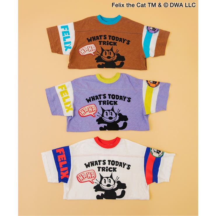 【フィリックス・ザ・キャット】ワッペンフットボールＴシャツ | F.O.Online Store | 詳細画像12 
