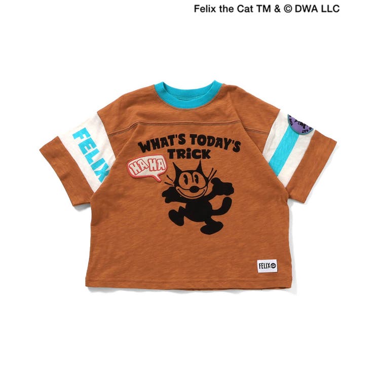 【フィリックス・ザ・キャット】ワッペンフットボールＴシャツ | F.O.Online Store | 詳細画像2 