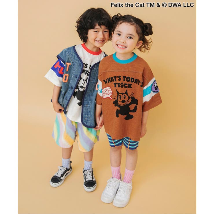 【フィリックス・ザ・キャット】ワッペンフットボールＴシャツ | F.O.Online Store | 詳細画像9 