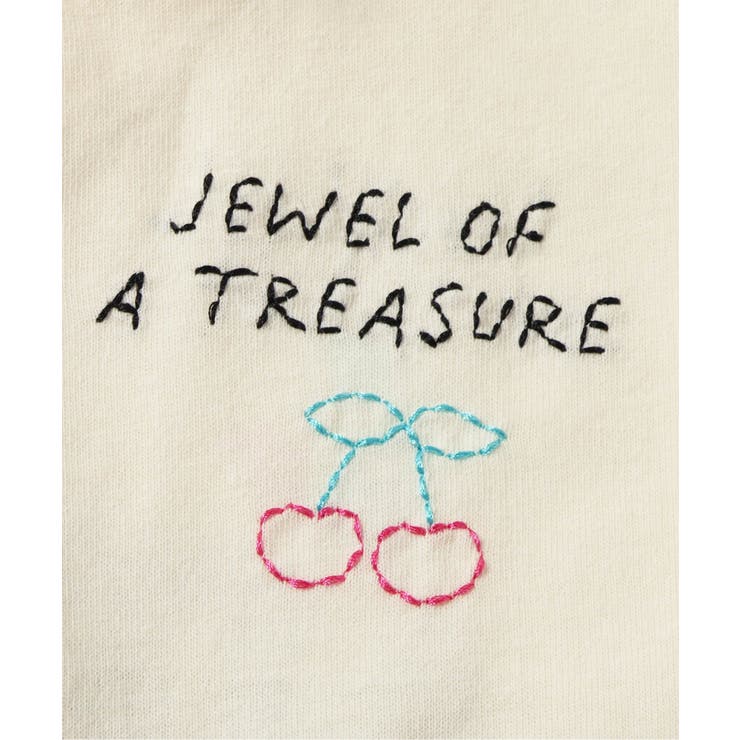 刺繍フリルTシャツ | F.O.Online Store | 詳細画像11 