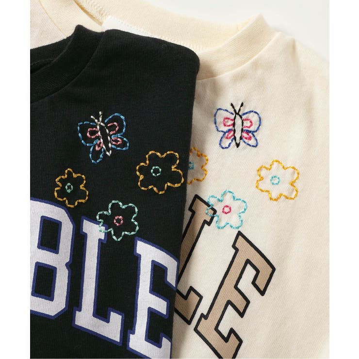 刺繍フリルTシャツ | F.O.Online Store | 詳細画像13 