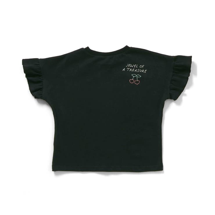 刺繍フリルTシャツ | F.O.Online Store | 詳細画像3 