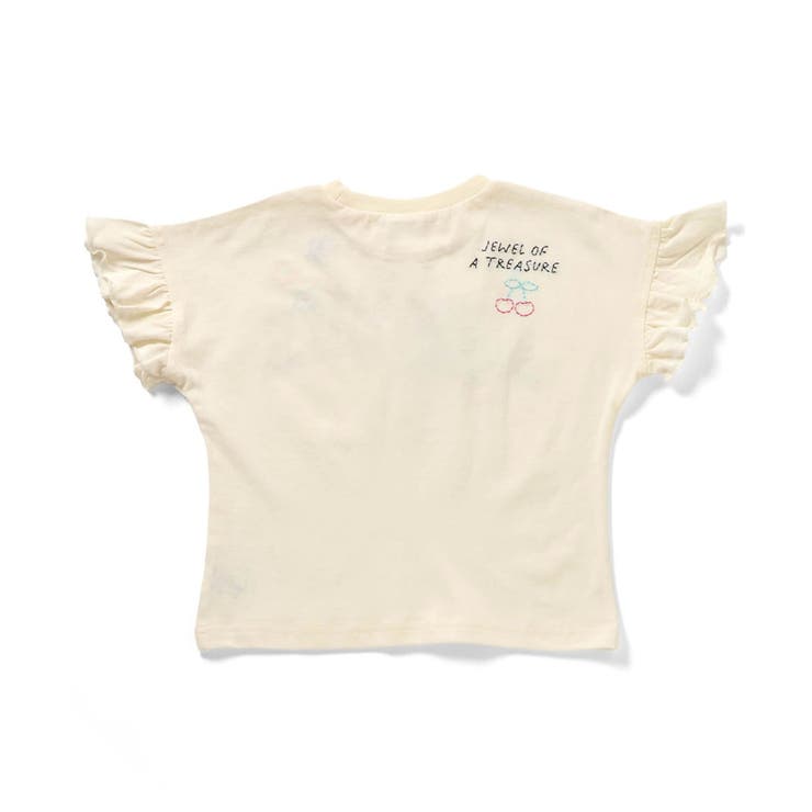 刺繍フリルTシャツ | F.O.Online Store | 詳細画像7 