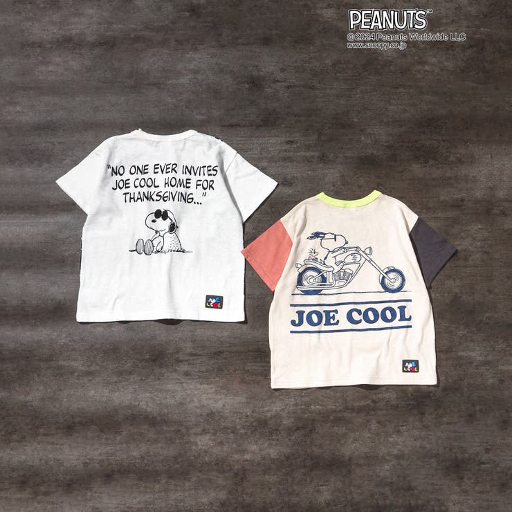 PEANUTS【JOE COOL】2色2柄Tシャツ[品番：FOKK0019090]｜F.O.