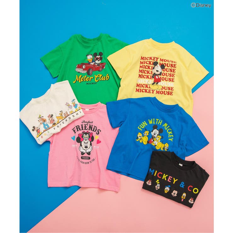 【リンク】【ディズニー】ミッキー＆フレンズ/バラエティTシャツ | F.O.Online Store | 詳細画像12 