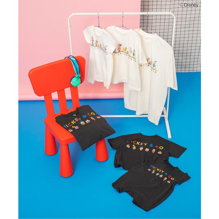 【リンク】【ディズニー】ミッキー＆フレンズ/バラエティTシャツ | F.O.Online Store | 詳細画像19 