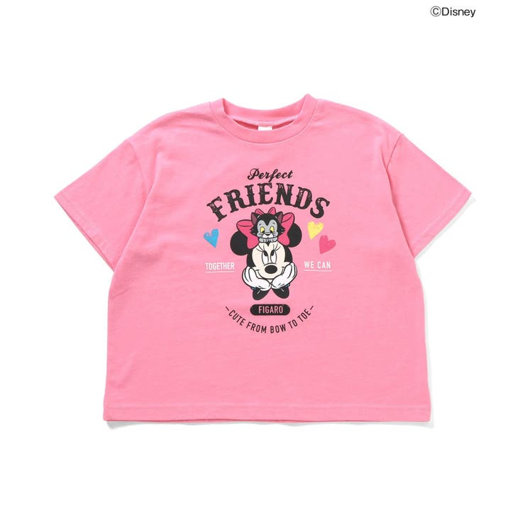 ピンク | 【リンク】【ディズニー】ミッキー＆フレンズ/バラエティTシャツ | F.O.Online Store