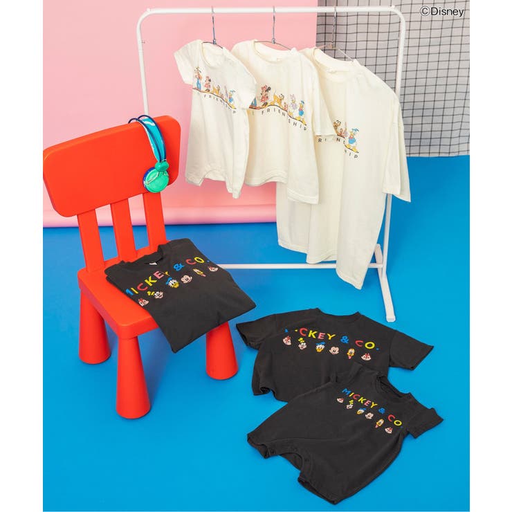 【リンク】【ディズニー】ミッキー＆フレンズ/大人Tシャツ | F.O.Online Store | 詳細画像5 